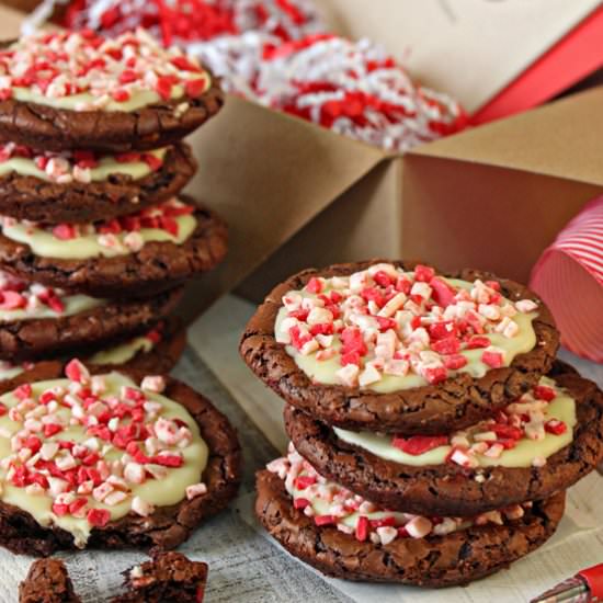 Chocolate Truffle Peppermint Cookie