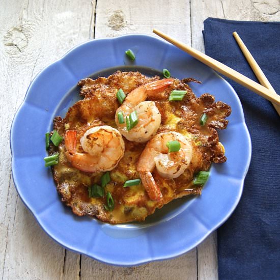 Shrimp Egg Foo Young