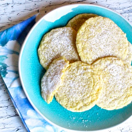 Thin and Chewy Lemon Cookies