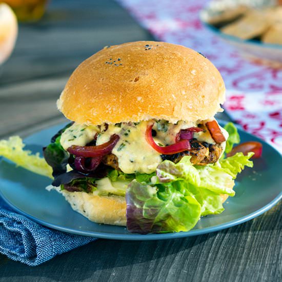 BBQ Pork Burgers