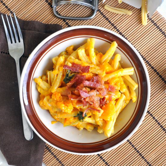 Pasta with Butternush Squash