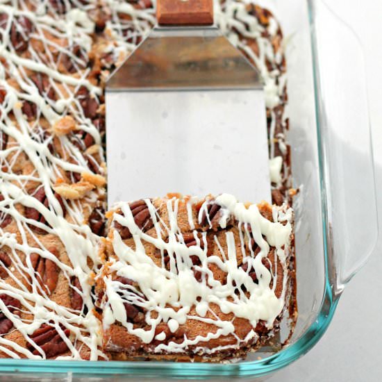 Caramel Pecan Pie Bars
