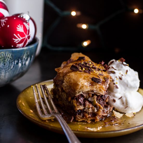 Chocolate “Candy Bar” Baklava