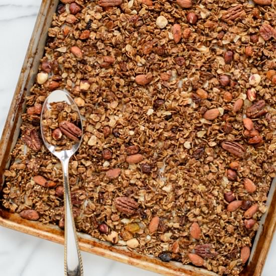 Gingerbread Granola