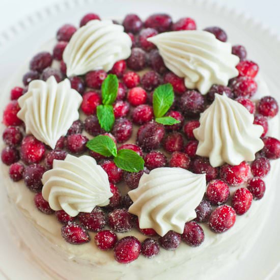 Cranberry Bliss Cake
