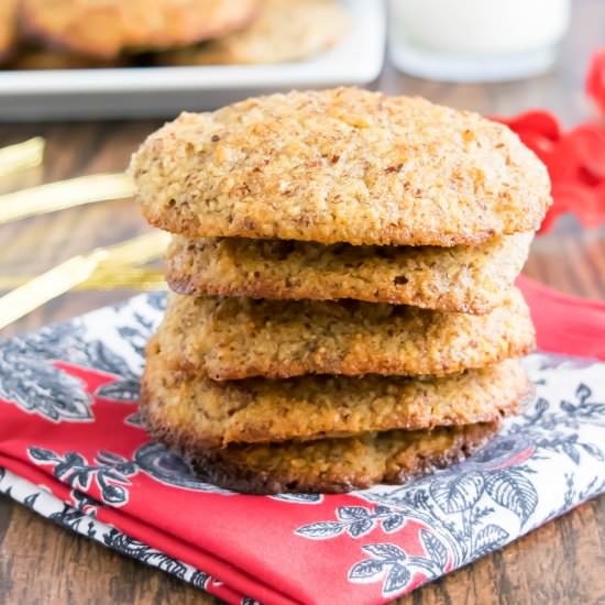 Banana Hazelnut Cookies