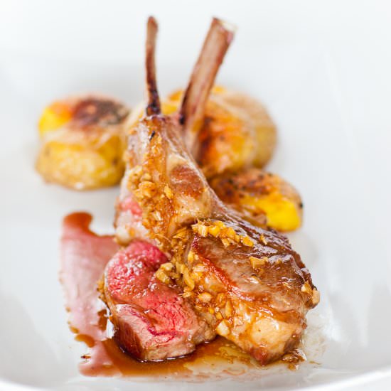 Ginger Garlic Lamb Chops