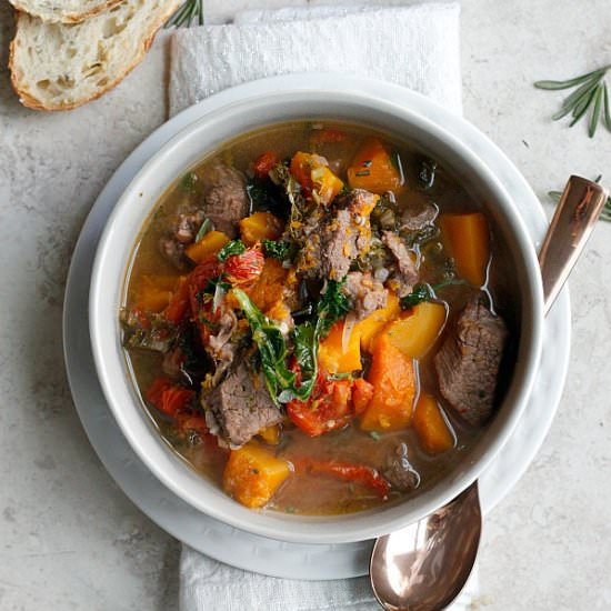 Beef & Butternut Stew