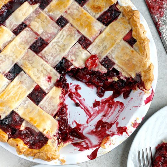 Mixed Berry Pie