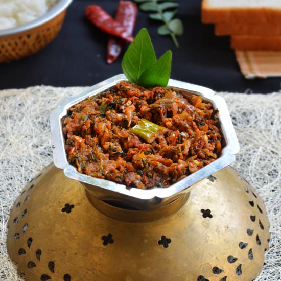 Fenugreek Leaves Dip / chutney