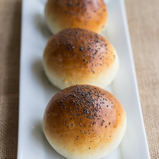 Holiday Brioche Rolls