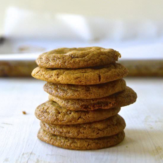 Soft and Chewy Gingerbread Cookies