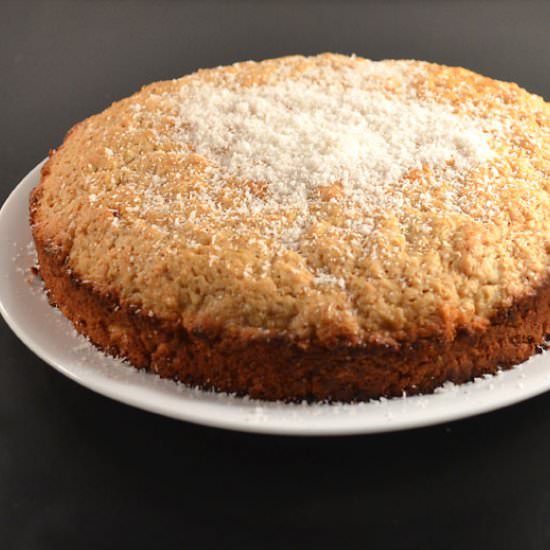 Quick Lime & Coconut Cream Cake
