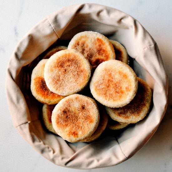 HOMEMADE MULTIGRAIN ENGLISH MUFFINS
