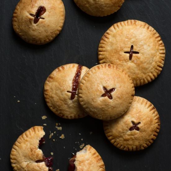 Spiced Cranberry Pear Hand Pies