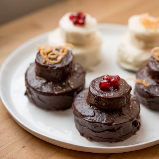 Mini Ganache Cakes