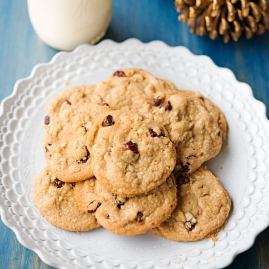 Cranberry Walnut Cookies