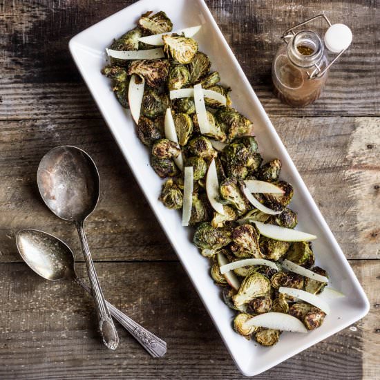 Brussels Sprout, Apple and Manchego
