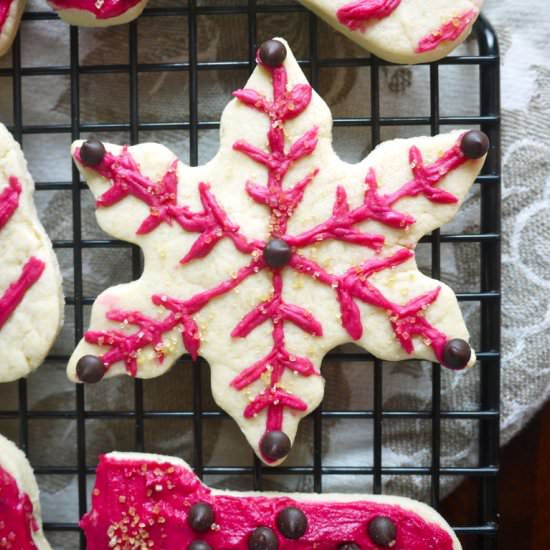 Rustic Sablé Sugar Cookies