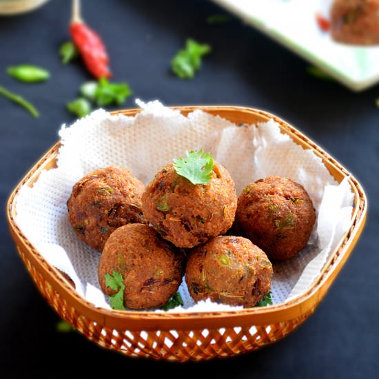 Soy Nugget fritters/Veg meat balls