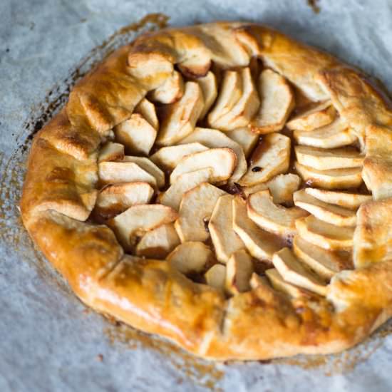 Apple Butter Galette
