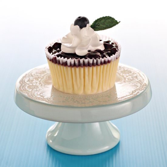 Mini Blueberry Cheese Cupcake