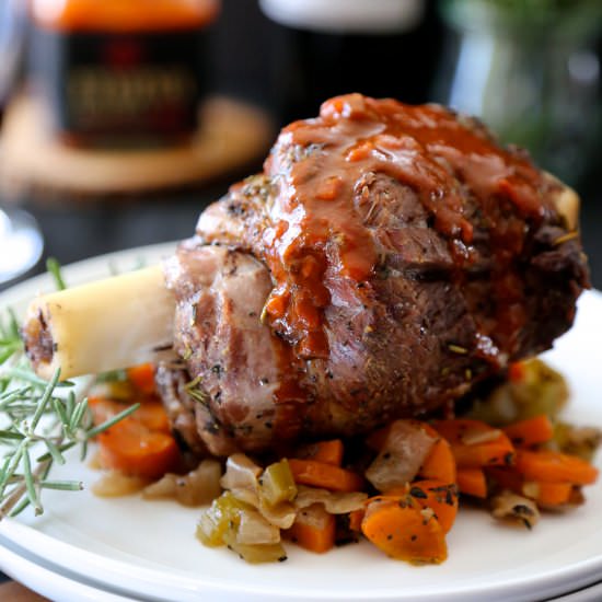Herb Roasted Lamb Shanks