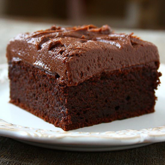 chocolate sour cream cake