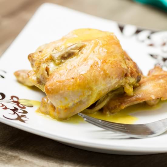 Creamy Thai Ginger Skillet Chicken