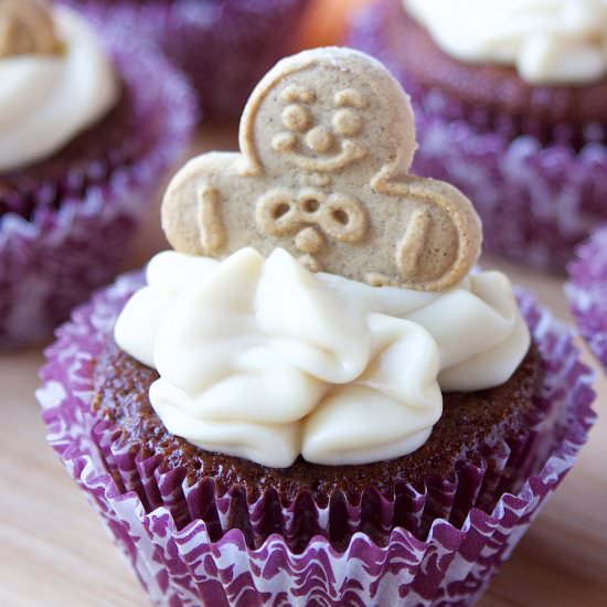 Gingerbread Cupcakes