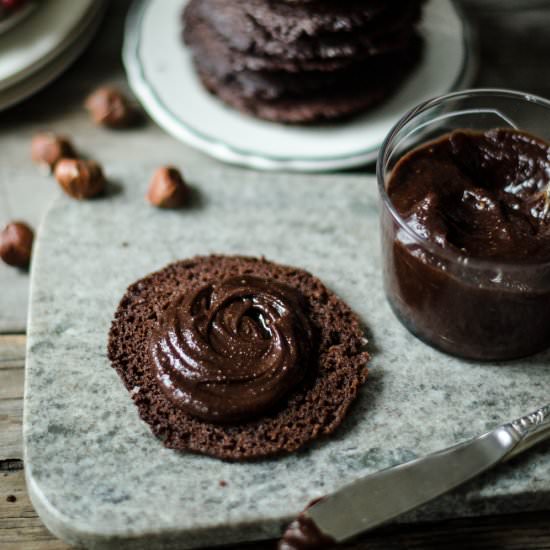 Dark Chocolate Sandwich Cookies