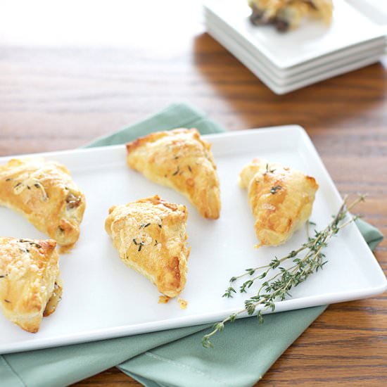 Mushroom & Gruyère Appetizer Puffs