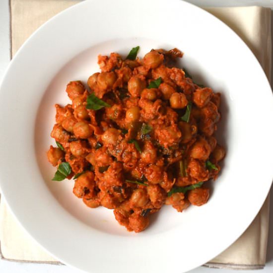 Chili Lime Chickpeas