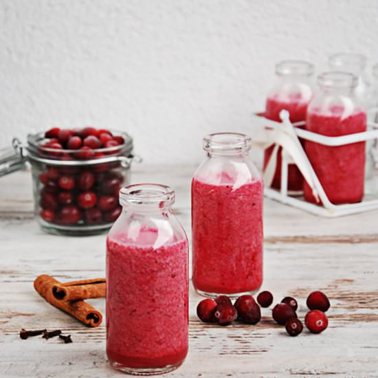 Cranberry Spice Smoothie