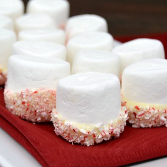 Easy Peppermint Marshmallows