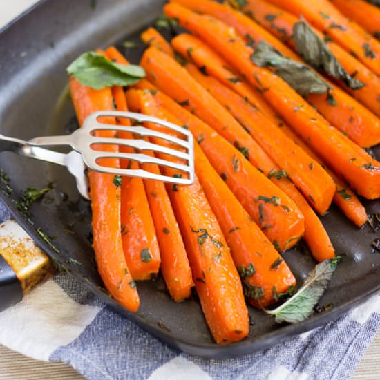 Carrots in Tarragon and Mint