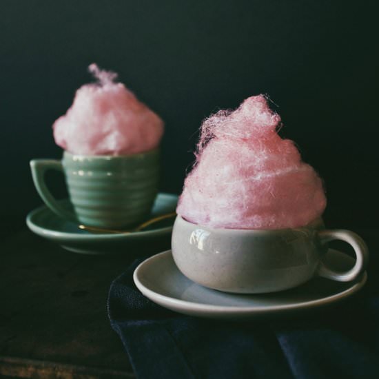 Cotton Candy Affogato Mocha