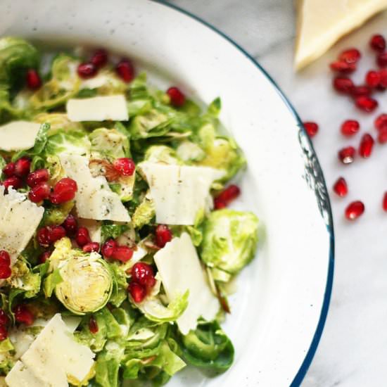 Shaved Brussels Sprout Salad