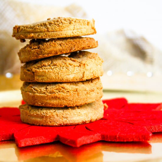 Paleo Orange Maple Holiday Cookies