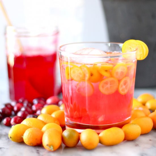 Kumquat Cranberry Margarita