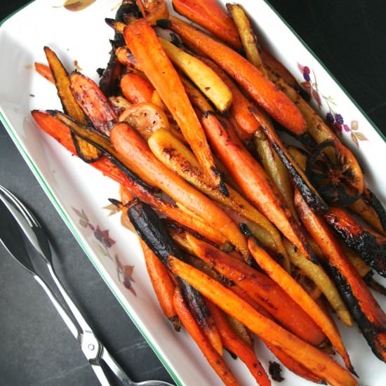 Moroccan Roasted Carrots