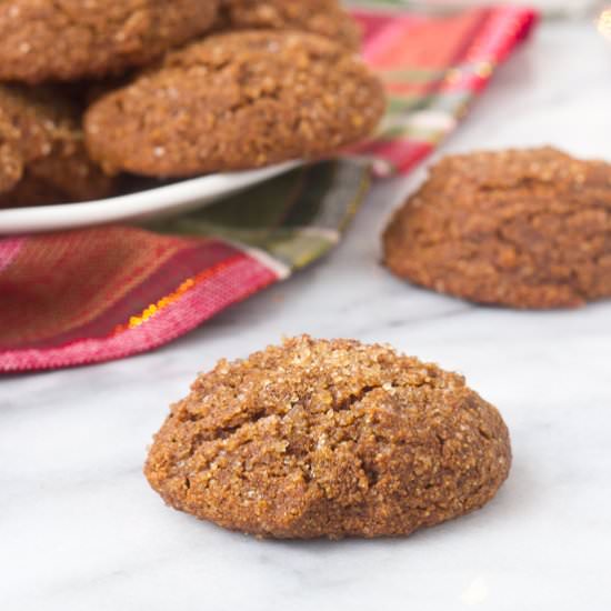 Grain-Free Gingerbread Cookies