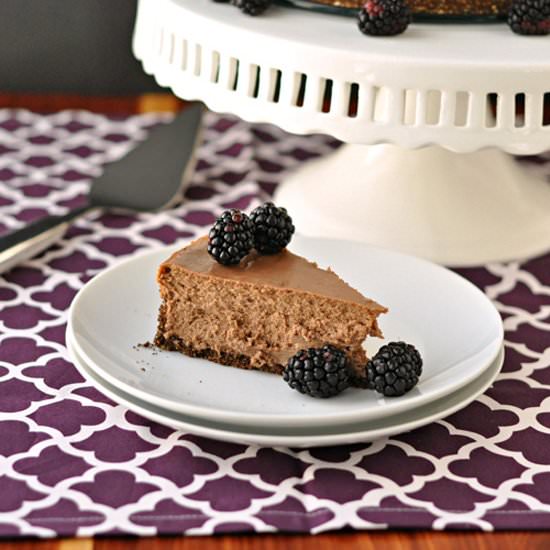 Triple Chocolate Cheesecake