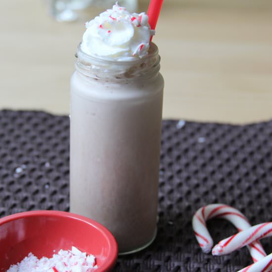 Iced Peppermint Mocha Smoothie