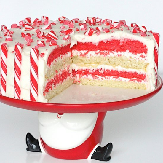 Candy Cane Cake