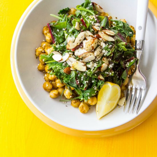 Chickpea and Kale Bowl