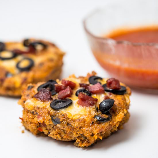 Pizza Quinoa Bites