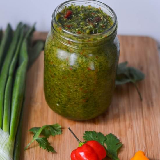 Caribbean Green Seasoning