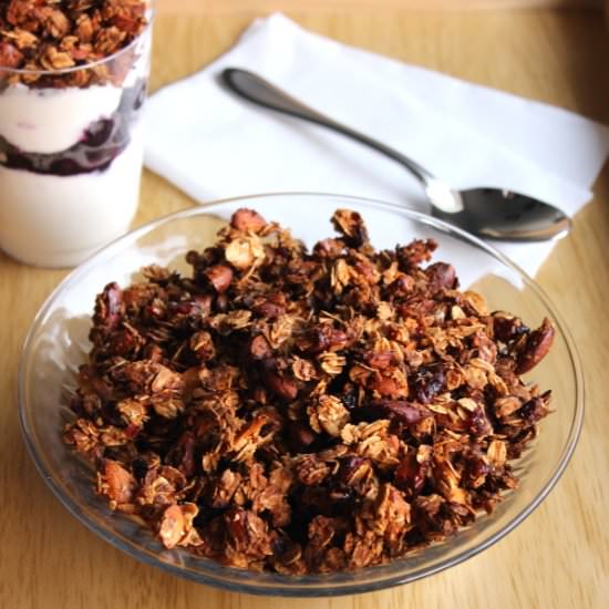 Easy Cranberry Granola