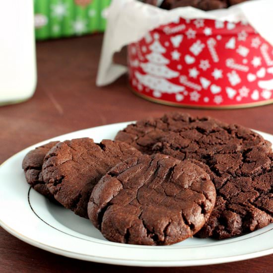 Chocolate Peanut Butter Cookies